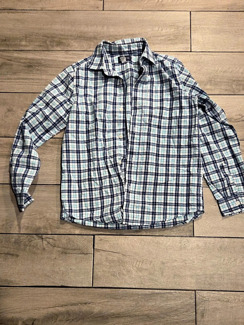 PLACE Plaid Button Down Shirt